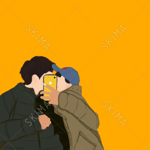 SNSでアイコン　カップル