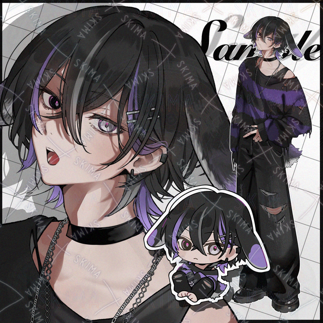 獣耳の男性【タイムラプスあり】