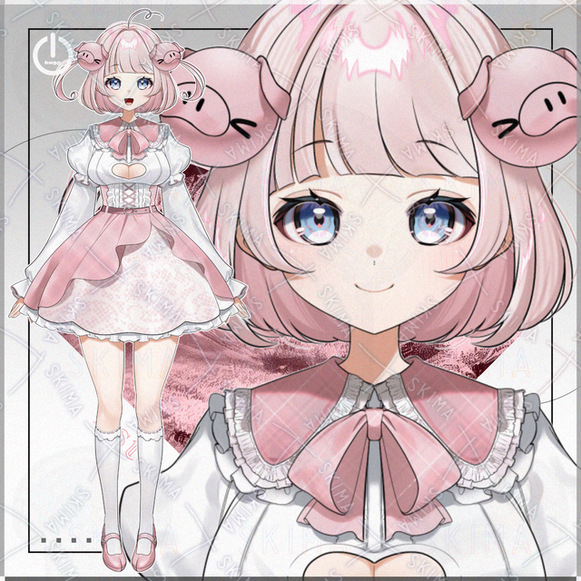 【1点限定】🐷🎀【IRIAM対応】