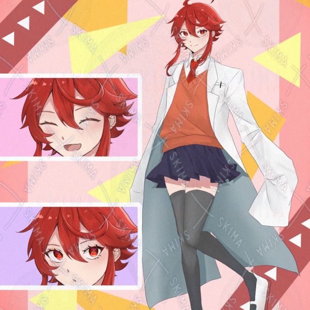 【IRIAM用】白衣女子高生【11月いっぱい限定価格】