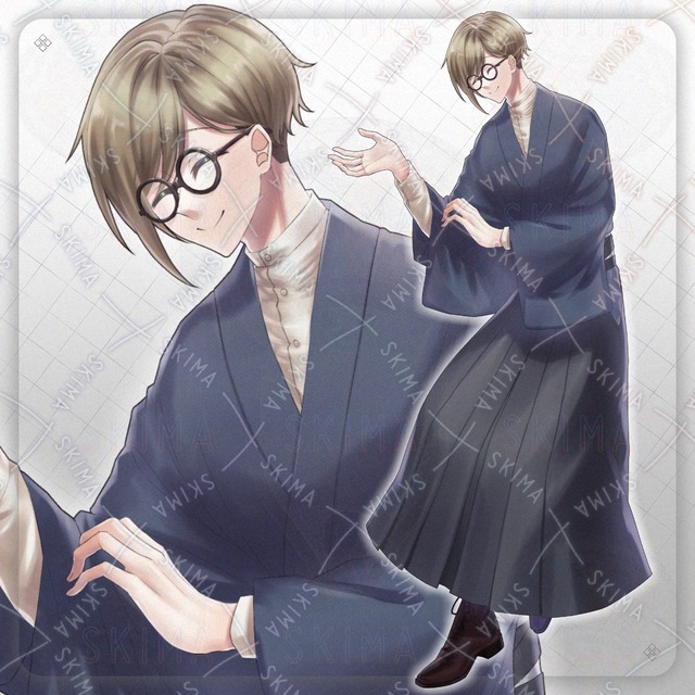 Adopt_01：書生服の男性