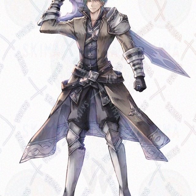 大剣を持った青年の商品画像2枚目