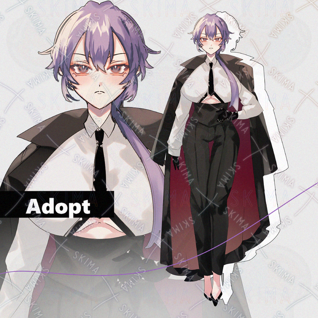 【表情差分8種】スーツ/女性