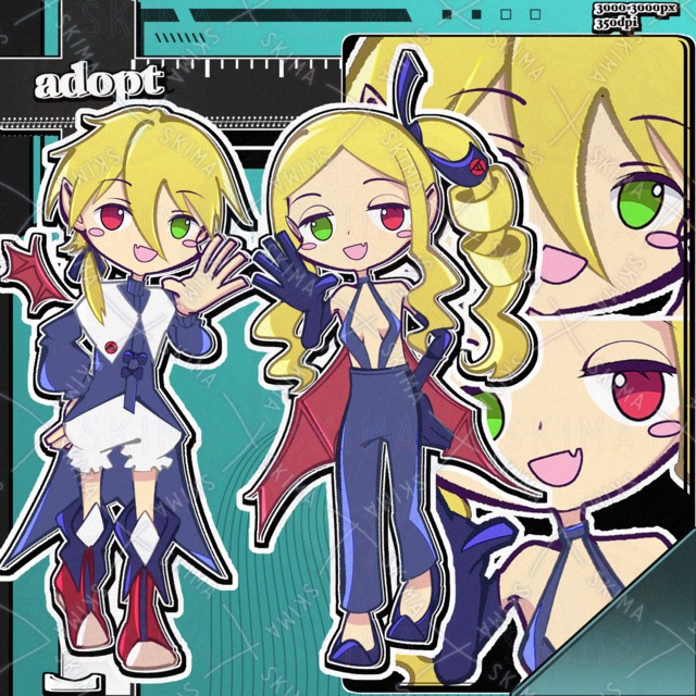 adopt【表情5種類】