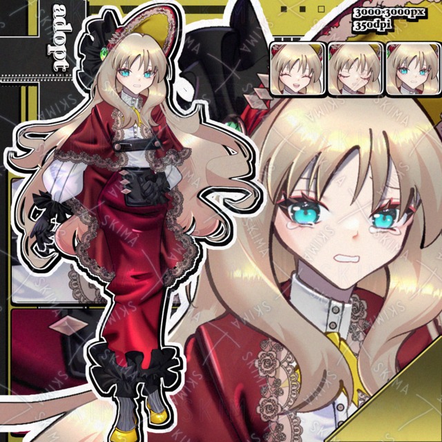 adopt【表情8種類】