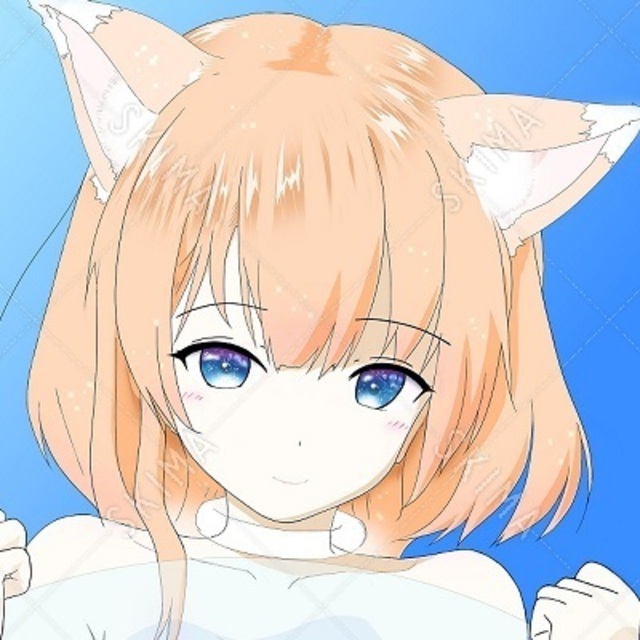 ＳＮＳアイコン　キツネ耳