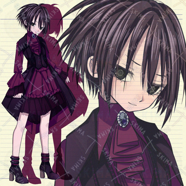 【表情7種】ショートヘアーの女の子