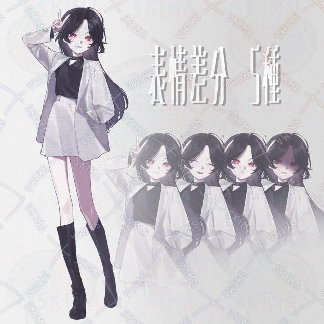 ピースしている女性