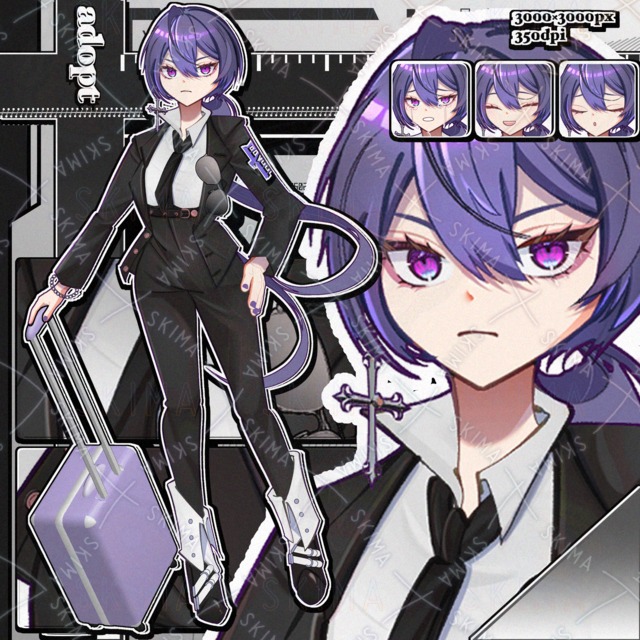 adopt【表情8種類】