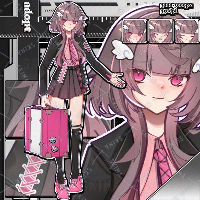 adopt【表情8種類】