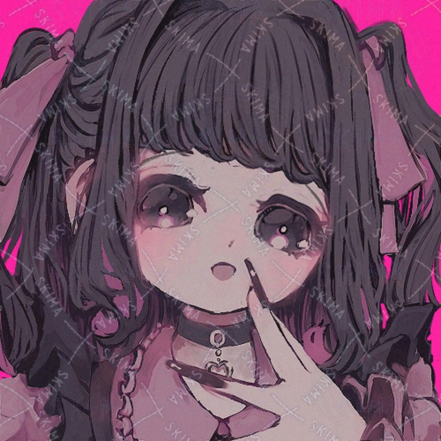 【アイコン】地雷系【イラスト】