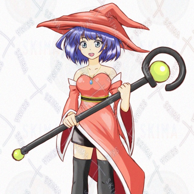 魔法使いの女性