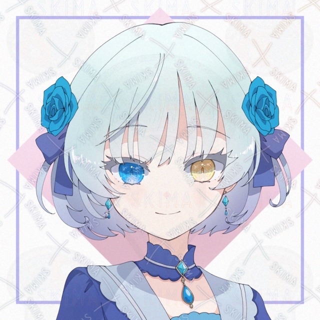 薔薇飾りの人【アイコン】