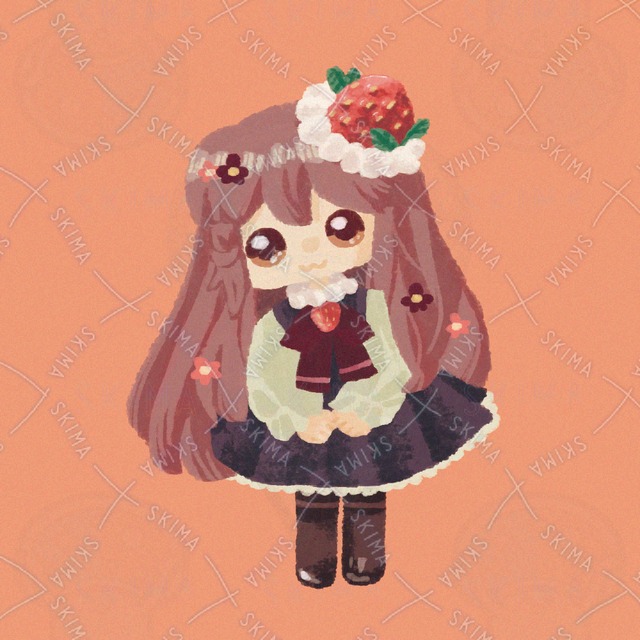 イチゴ娘ちゃん【透過あり】