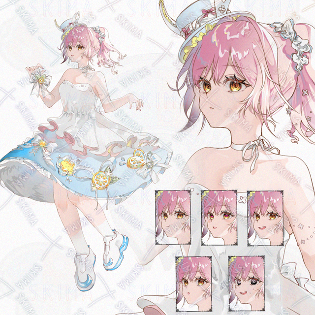 レモン　モチーフ　女キャラ　ロリータ