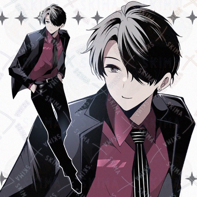 男性　表情７種