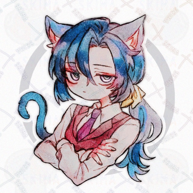 アナログオリジナル　猫耳の少年