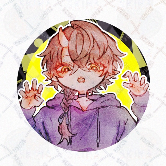 アナログオリジナル　片角の鬼くん