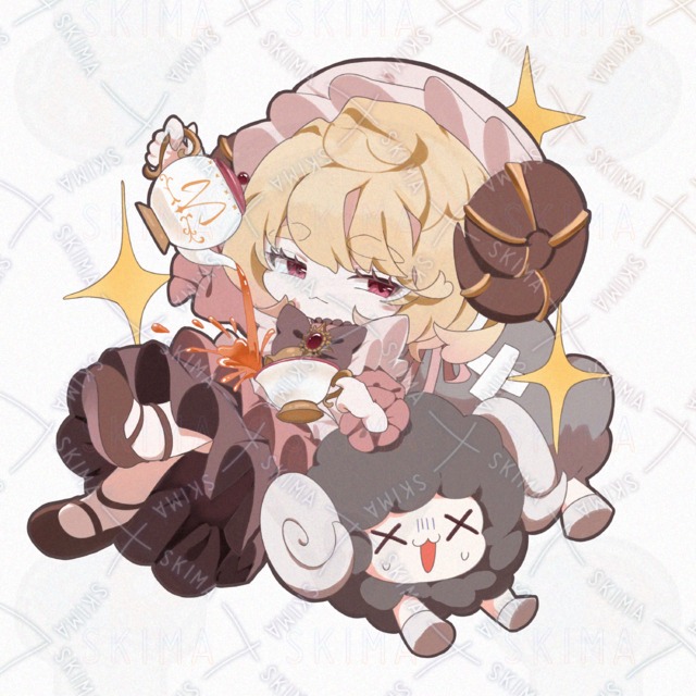 표정 4차분/SD1장] 별자리 모티브 소녀 양자리 상품 이미지 11번째