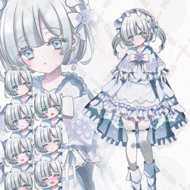 真っ白コートの少女