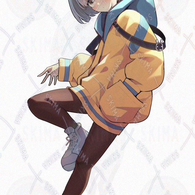 처진 눈의 파커 중성자 [표정 6종 상품 이미지 7번째