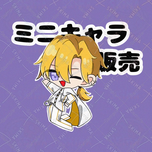 【ミニキャラ】アイドル衣装の子