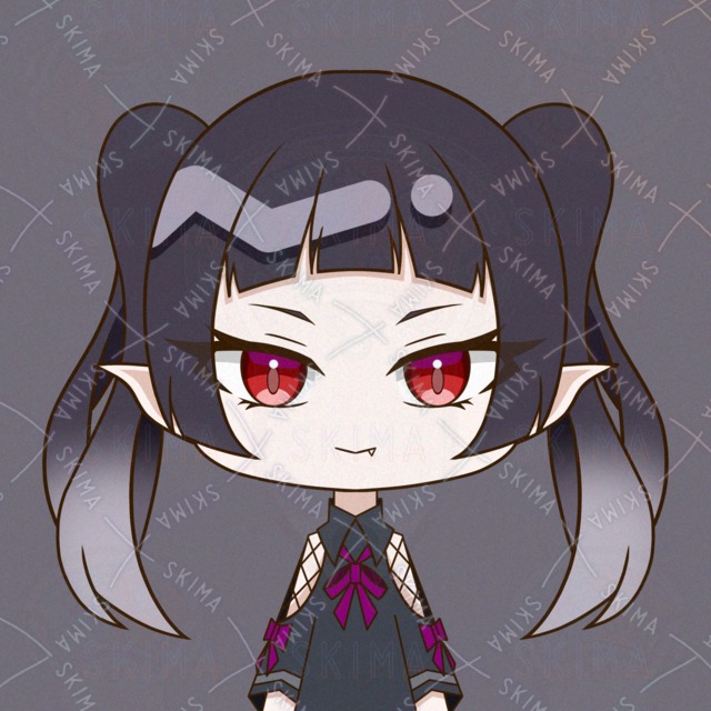 【SNSアイコン】吸血少女