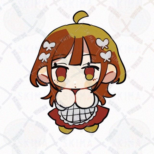 【アイコン】赤 女の子