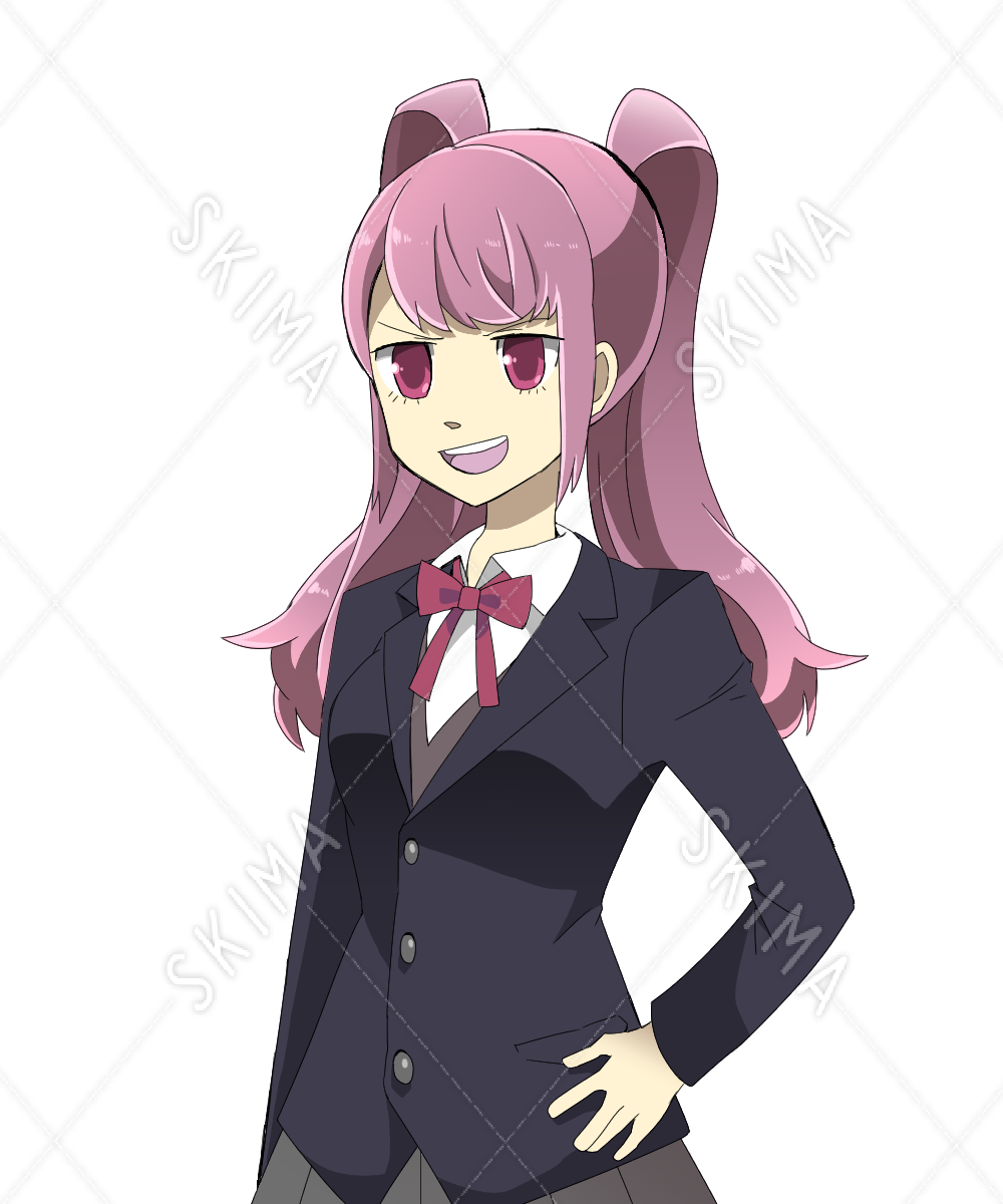 コンプリート ツンデレ 女子 イラスト