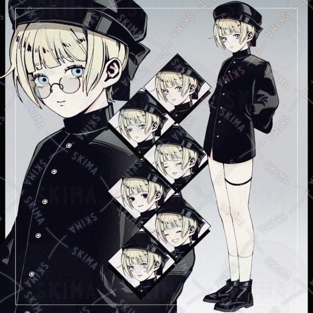 Adopt【表情7種】【小物差分】