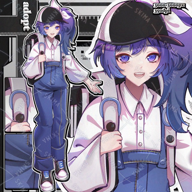 adopt【表情8種類】