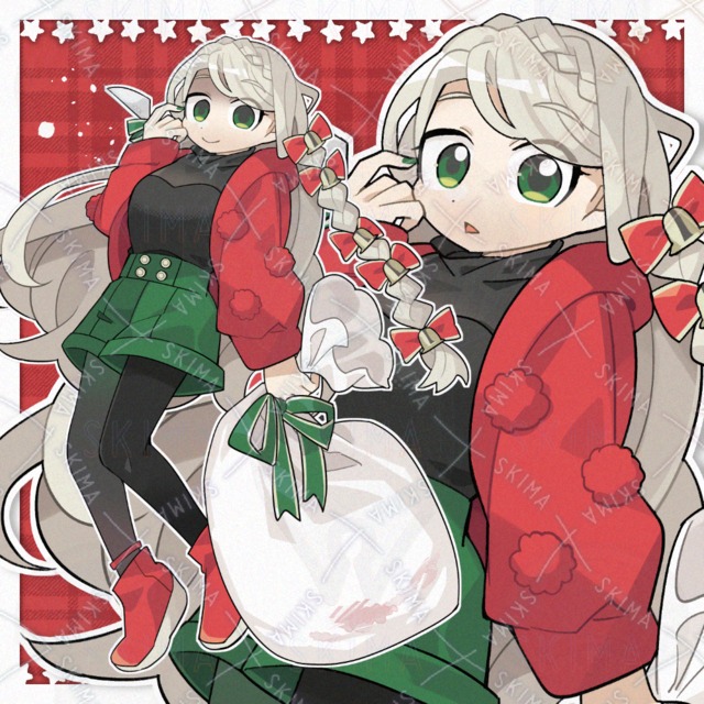 ヤンデレクリスマスガール（表情5種）