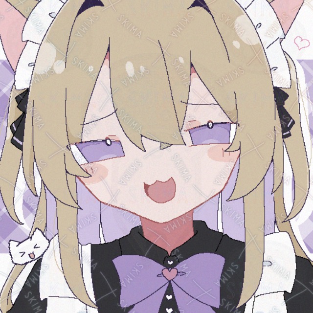 メイドちゃん 🐱💛💜