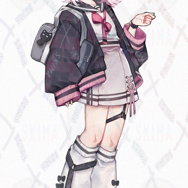 Image 4 of 9 different facial expressions】adopt⑫