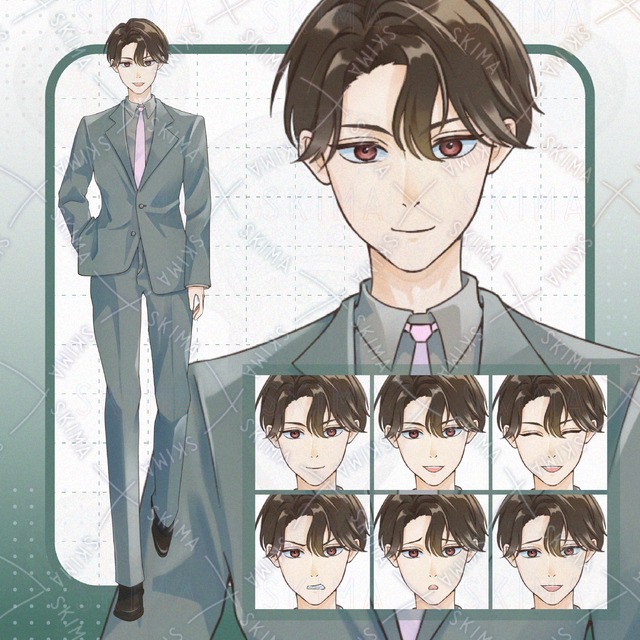 【SALE】スーツの男性