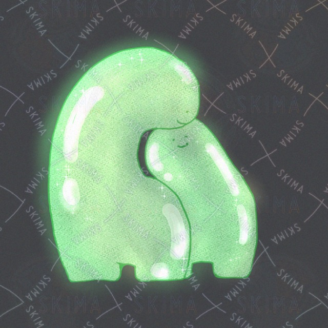 ぴかぴかな恐竜