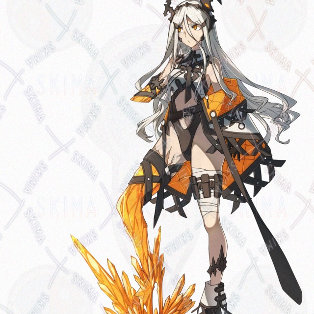 異形の少女【表情8種】の商品画像9枚目