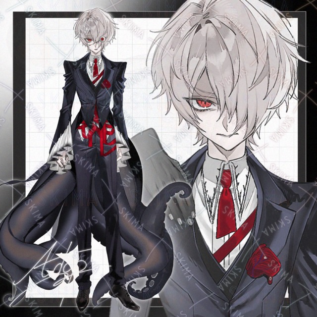 【ゾンビ風の男性キャラ】