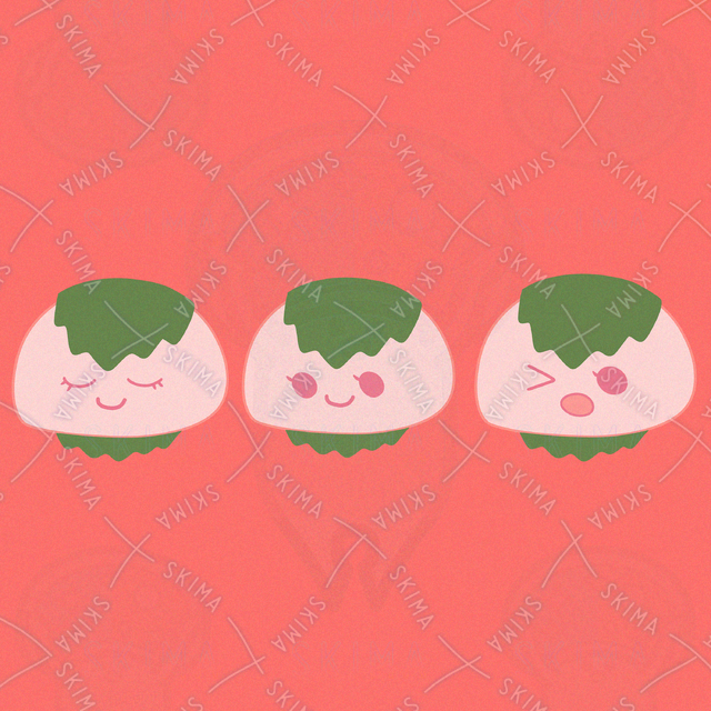 さくらもちのアイコンイラスト