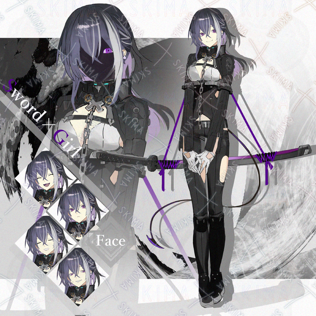 刀を持った女性　30日限定値引き