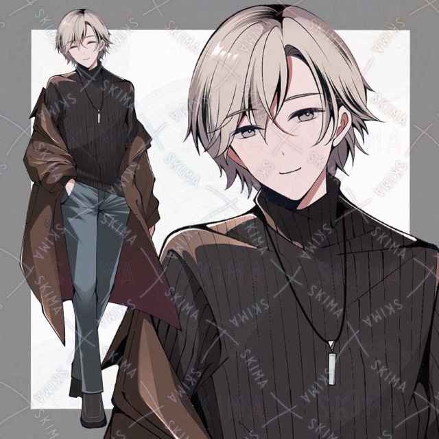 男性　表情７種