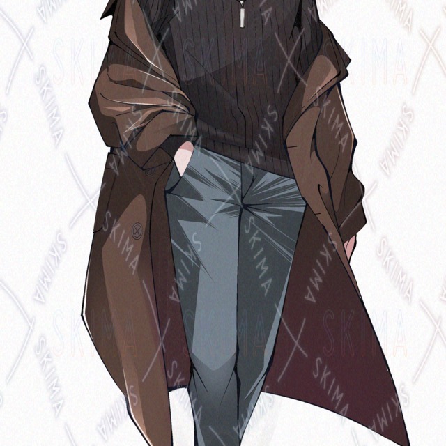 男性　表情７種の商品画像6枚目