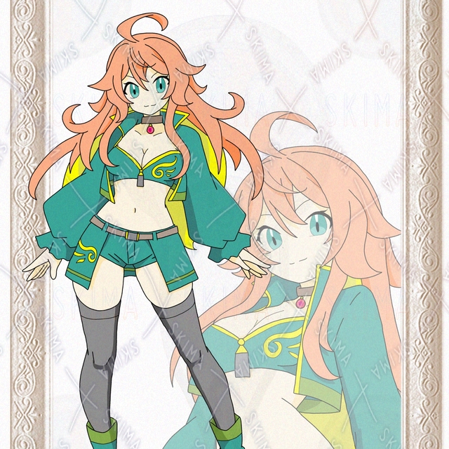 活発で元気、女の子