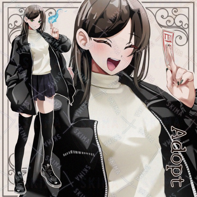 現代の退魔師女子