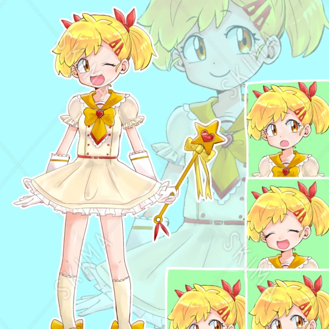 魔法少女(黄色)