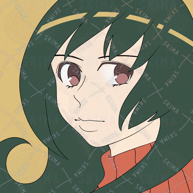 緑色の髪のじょのアイコン