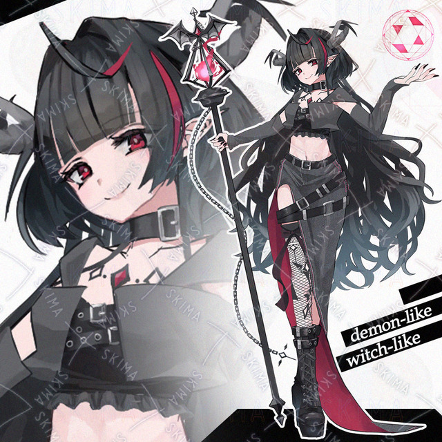 魔女風、悪魔風【差分あり】