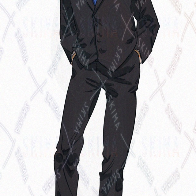 사축 같은 남자/표정 5가지 + 안경 차이 상품 이미지 6번째