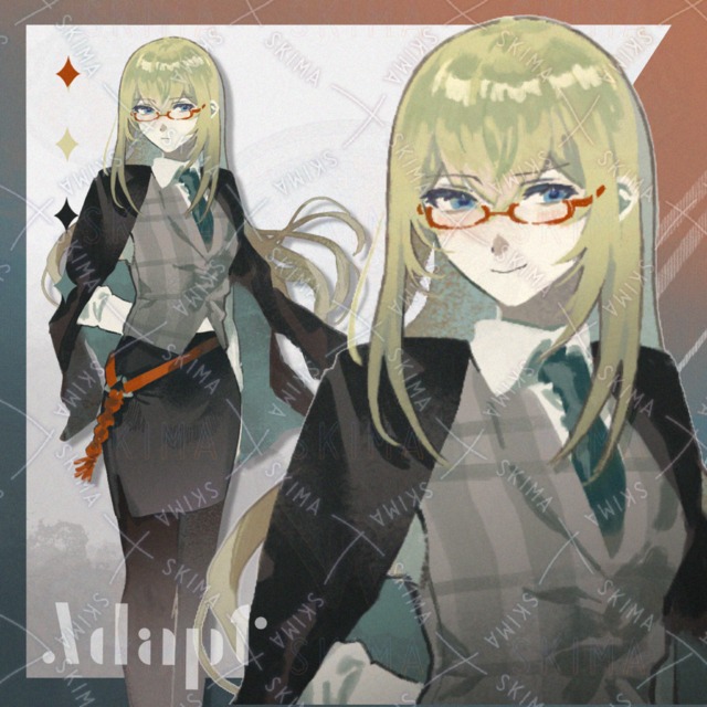 【差分4種】探偵っぽい金髪眼鏡のお姉さん