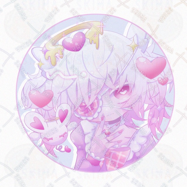 【色差分8種】ハートな天使ちゃん